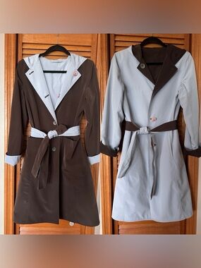 NWT reversible Calvin Klein trench